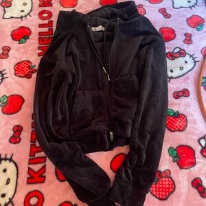 black crop jacket